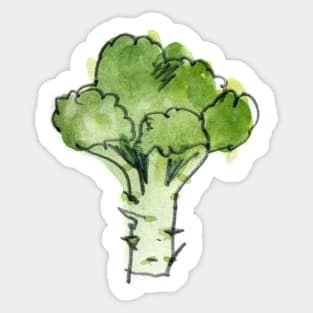 Broccoli solo #6 Sticker